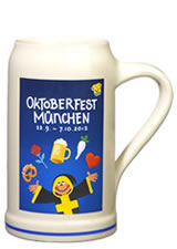 Offizieller Oktoberfestkrug ohne Deckel