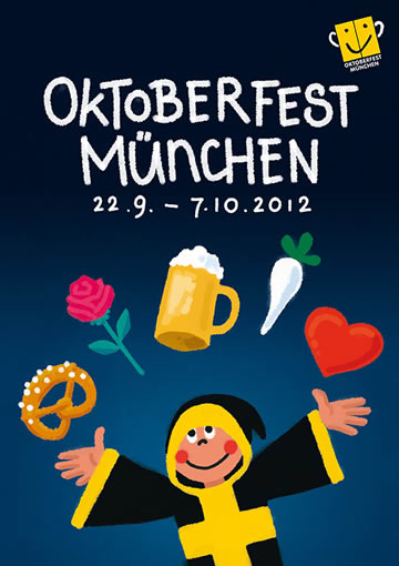 Das neue Oktoberfestplakat - Aktuelles Plakat zur Wiesn - The official Poster in Munich